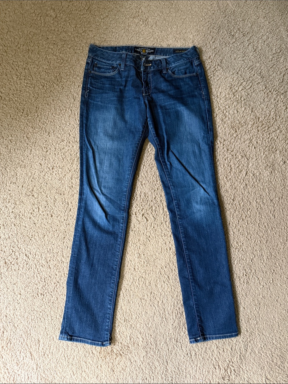 Lucky Brand Dark Blue Skinny Jeans